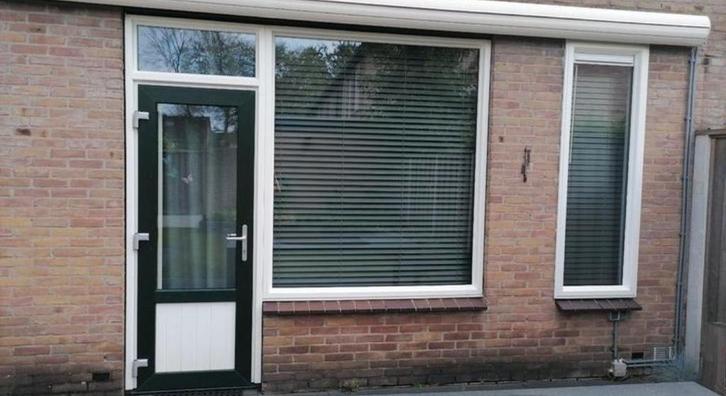 Kunststof kozijnen en deur, Doe-het-zelf en Verbouw, Kozijnen en Schuifpuien, Zo goed als nieuw, Deurkozijn, Kunststof, 150 tot 225 cm