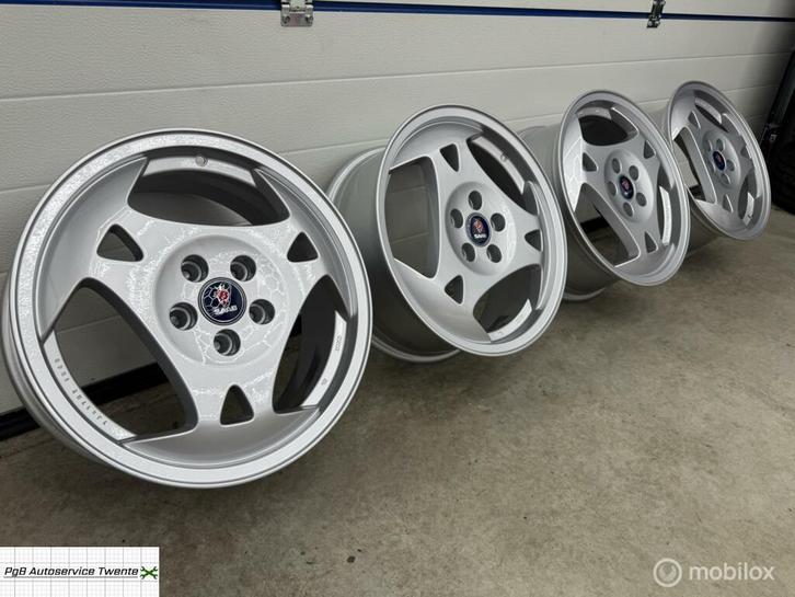Saab Alu 28 Aero velgen nieuw gecoat, Auto-onderdelen, Banden en Velgen, Velg(en), Ophalen of Verzenden