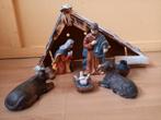 Kerststalletje met beeldjes, Diversen, Kerst, Ophalen of Verzenden, Gebruikt