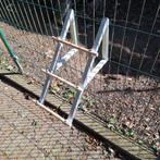 Set stokhouders voor in de volière, geschikt voor 3 stokken, Ophalen of Verzenden, Gebruikt, Aluminium, Volière