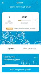 AH zegels glazen, Ophalen of Verzenden, Winkel, Super of Benzinepomp, Volle spaarkaart