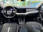 Skoda Octavia Combi 1.4 TSI iV PHEV Business Edition - Autom, Auto's, Skoda, Gebruikt, 150 pk, Leder en Stof, Wit