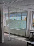 glazenwand, glazen pui, kantoor glas, glas wand met deur, Ophalen of Verzenden, Zo goed als nieuw
