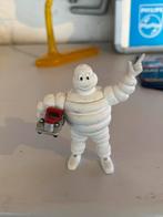 Michelin Bibendum Man Figuur met Auto, Gebruikt, ., Ophalen of Verzenden, .