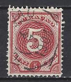 Nr 17 gebruikt Cijfer 1889 ; Curacao voor 10% CW, Verzenden, Gestempeld