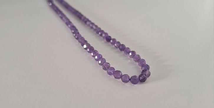Amethist gefacetteerde edelstenen kralen, Sieraden, Tassen en Uiterlijk, Edelstenen, Nieuw, Verzenden