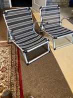 2 fijne strandstoeltjes, Ophalen, Gebruikt, Campingstoel