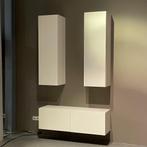 italiaanse design wand kast cali garis mat wit tv meubel, Nieuw, Ophalen