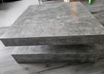Salontafel betonlook 78 cm (vierkant) 35 cm hoog, 50 tot 100 cm, Minder dan 50 cm, Overige materialen, Gebruikt
