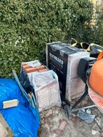 Gevelstenen, metselzand en speciemolen te koop, Ophalen, Nieuw, Bakstenen