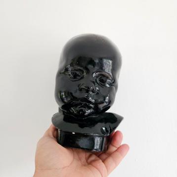 Vintage Babyhoofd Mannequin beschikbaar voor biedingen