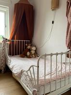 Ikea Minnen meegroeibed / uitschuifbed wit / kleuter bed, Kinderen en Baby's, Ophalen, 70 tot 85 cm, Zo goed als nieuw, Matras