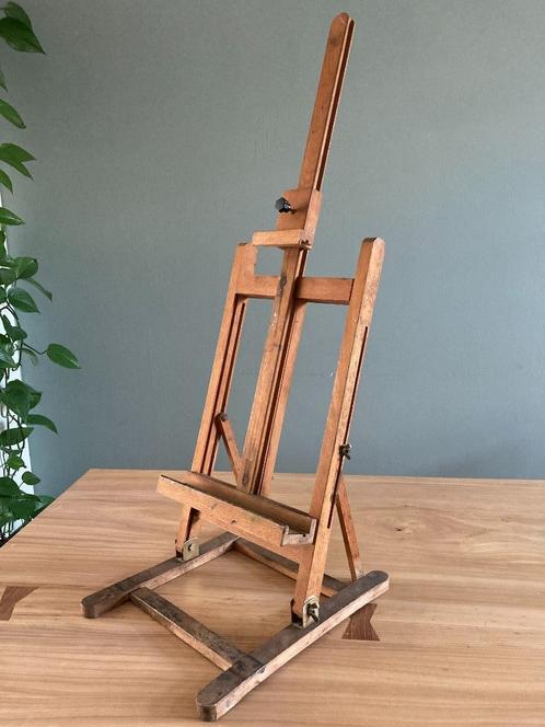 Schildersezel beukenhout, Hobby en Vrije tijd, Schilderen, Gebruikt, Ezel, Ophalen of Verzenden