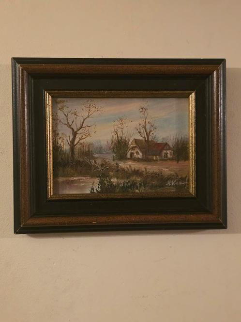 Antiek kader, Antiek en Kunst, Kunst | Schilderijen | Klassiek, Ophalen of Verzenden