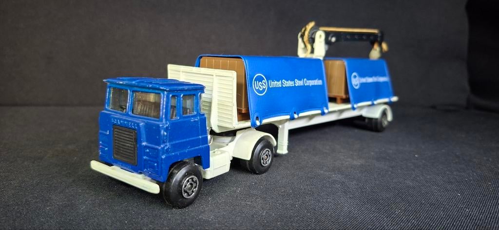 Matchbox Truck - USS United States Steel Corporation. BIEDEN, Ophalen of Verzenden, Gebruikt