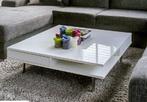 Ikea TOFTERYD coffee table, 95x95 cm, high gloss white, Zo goed als nieuw, Minder dan 50 cm, Rechthoekig, 50 tot 100 cm