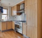 Complete hoekkeuken met inbouwapparatuur, Ophalen, Gebruikt, Bruin, Hoekkeuken