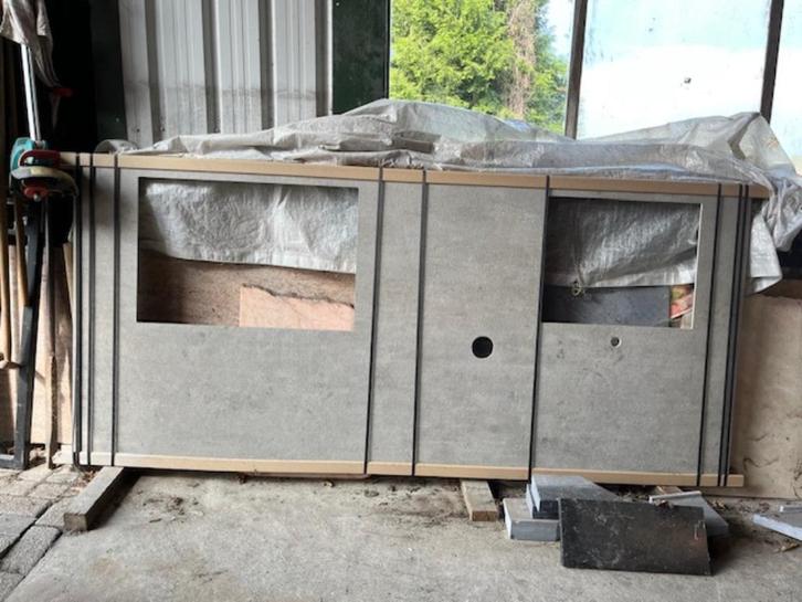 Nieuw - keramisch aanrechtblad - eiland, Huis en Inrichting, Keuken | Keukenelementen, Nieuw, 200 cm of meer, 100 tot 150 cm, 25 tot 50 cm