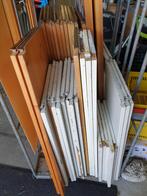 Diverse kastdeuren en planken diverse maten Lundia blank wit, Ophalen, Gebruikt