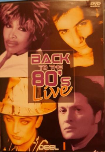Back to the 80's Live - deel 1 en 2 beschikbaar voor biedingen