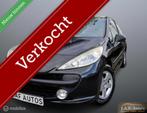 Peugeot 207 1.4 VTi Airco LMV Elek Pakket Nieuwe APK!, Voorwielaandrijving, Gebruikt, Zwart, Bedrijf