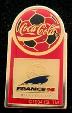 Coca- Cola France 98 voetbal pin, Verzamelen, Speldjes, Pins en Buttons, Verzenden, Nieuw, Merk, Speldje of Pin