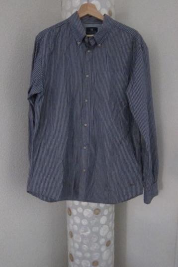 Scotch soda blouse overhemd blauw xl valt l heren  beschikbaar voor biedingen