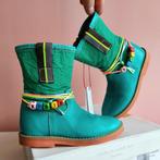 Shoesme halfhoge laarsjes maat 25 groen/turquoise, Meisje, Ophalen of Verzenden, Shoesme, Laarzen