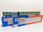 ROCO: set van 2 Turqoise N.S. rijtuigen voor H0-spoor, Ophalen, Gebruikt, Gelijkstroom, Analoog