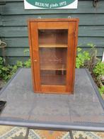 wandvitrine kastje, Huis en Inrichting, Ophalen, Met deur(en), Eikenhout, 50 tot 100 cm