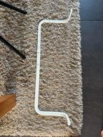 Ikea wandrek/ kledinghanger/ handdoekenrek - wit 60-90cm, Ophalen of Verzenden, Zo goed als nieuw