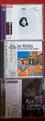 Kinks ray davies- 3x rare Japan cd orgineel, Verzenden, Zo goed als nieuw