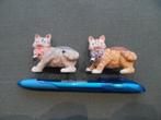 Letterbakfiguurtjes 2 katjes met belletje., Verzamelen, Beelden en Beeldjes, Ophalen of Verzenden, Nieuw