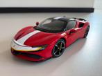 Ferrari Sf90 Bburago 1:18, Hobby en Vrije tijd, Modelauto's | 1:18, Auto, Nieuw, Ophalen of Verzenden, Bburago