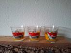 Retro Drinkglazen - Set van 3, Ophalen of Verzenden, Zo goed als nieuw