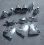 Engeltjes, klokjes en hartjes metaal, Ophalen of Verzenden