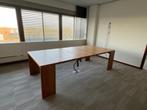 Design houten tafel / vergadertafel 270x120xH74 cm, 4 stuks, Huis en Inrichting, Tafels | Eettafels, 200 cm of meer, Teakhout