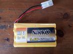 Nikko 9.6v 650mah accu, Ophalen of Verzenden, Zo goed als nieuw