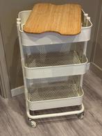 IKEA trolley met deksel, Ophalen, Gebruikt