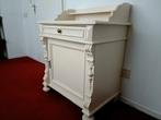 Kastje wit met lade en deur, Huis en Inrichting, Ophalen, Gebruikt, Met deur(en), 50 tot 100 cm