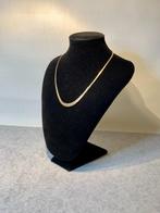 Elegant 14k gouden gourmette collier – verfijnd en tijdloos, Verzenden, Zo goed als nieuw, Goud, Goud