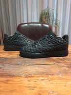 Nike Air Force 1 SE 'Independence Day - Black' Size 41, Zwart, Nike, Ophalen of Verzenden, Sneakers of Gympen
