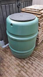 Grote groene regenton, Tuin en Terras, Regentonnen, 150 liter of meer, Ophalen, Gebruikt, Kunststof