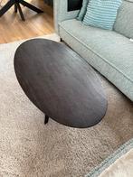 Ovale Zwarte Salontafel - Nieuw 130x70, Huis en Inrichting, Tafels | Salontafels, Ophalen, 100 tot 150 cm, Nieuw, 50 tot 100 cm