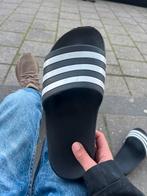 Zwart wit adidas slippers, Ophalen of Verzenden, Zwart