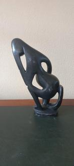 Abstract Stenen Beeld - Zittende Figuur, Ophalen of Verzenden