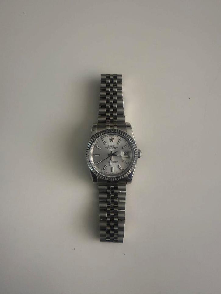 Rolex oyster perpetual date just 36 mm, Sieraden, Tassen en Uiterlijk, Horloges | Heren, Zo goed als nieuw, Polshorloge, Rolex