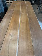 Eiken vloer 89m2 multivloer 22cm breed 1,8cm dik toplaag 6mm, Ophalen, Gebruikt, Onbekend, Vloerdelen of -planken