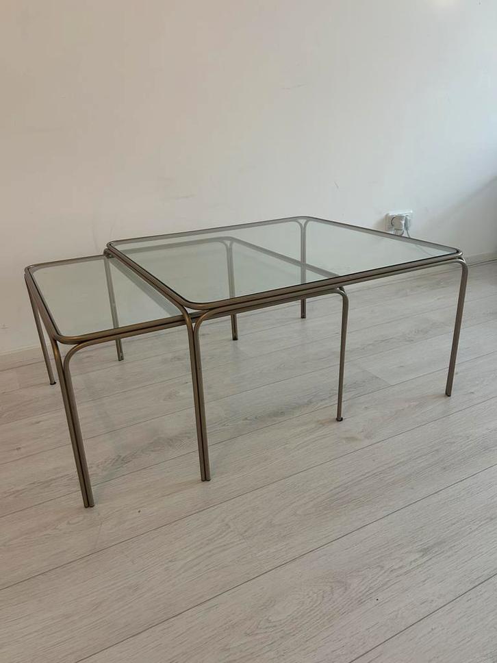 Riverdale Amaro Salontafels, Huis en Inrichting, Tafels | Bijzettafels, Zo goed als nieuw, Rond, Minder dan 55 cm, Ophalen