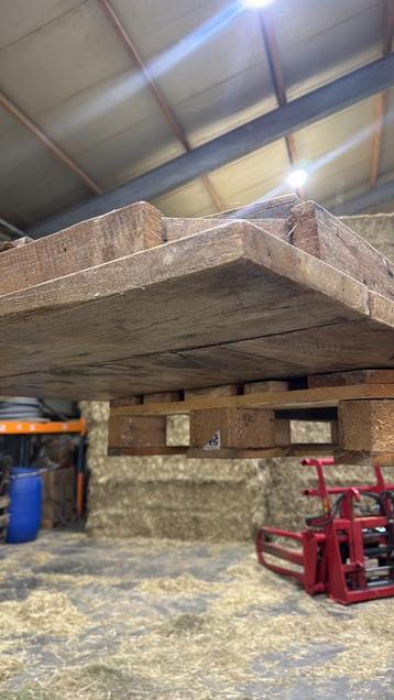 Rustieke hardhouten tafel – 230  103 cm beschikbaar voor biedingen